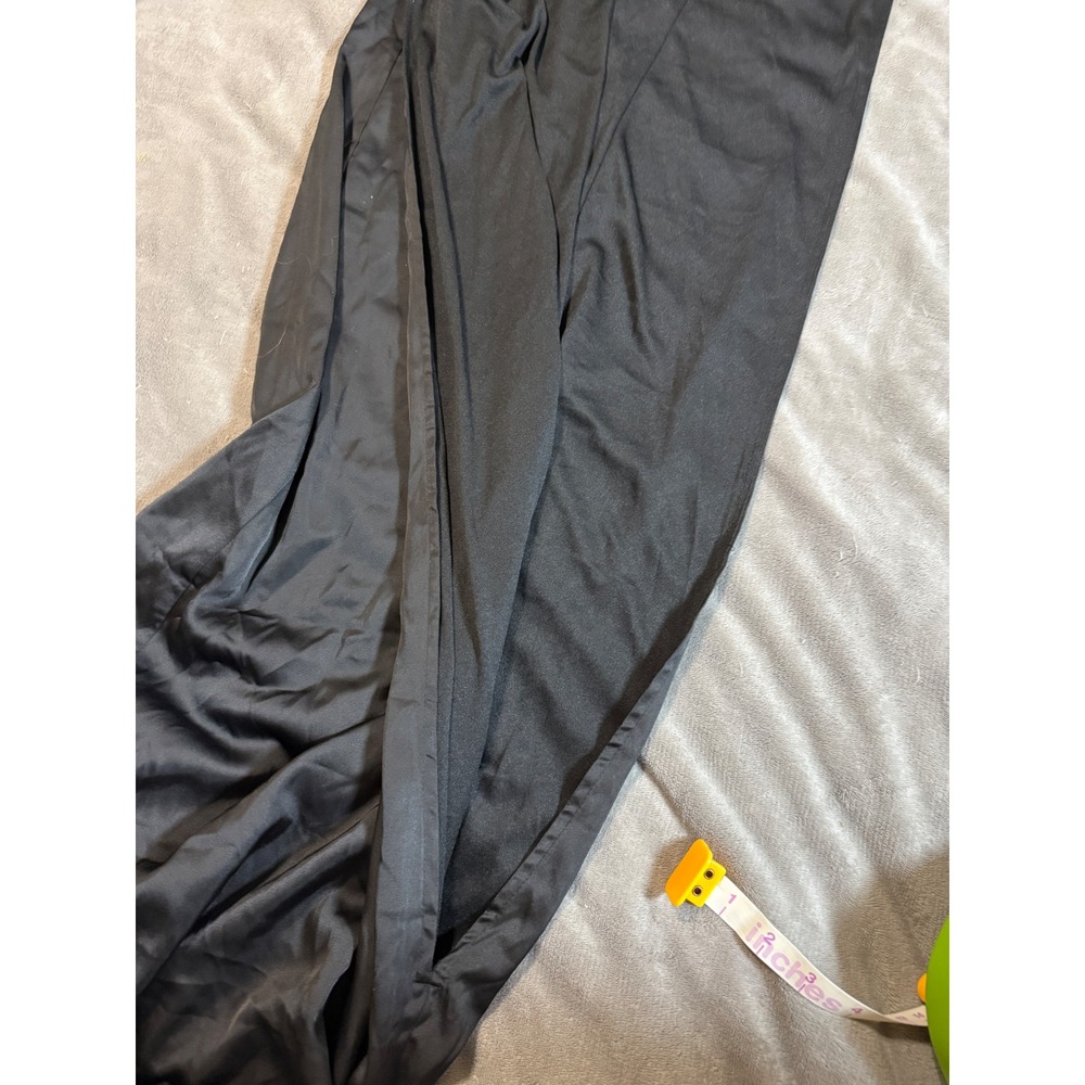 NEW Lulus Size Small Black Dress Formal Midi Off Shoulder High Slit Statin - Picture 8 of 10